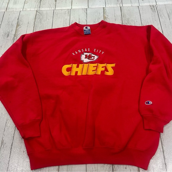 vintage Champion Kansas City Chiefs crewneck sweatshirt Sz L